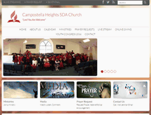 Tablet Screenshot of campostellaheights22.adventistchurchconnect.org