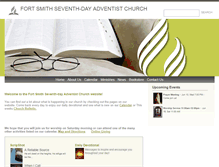 Tablet Screenshot of fortsmith22.adventistchurchconnect.org