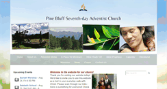 Desktop Screenshot of pinebluff22.adventistchurchconnect.org