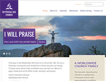 Tablet Screenshot of blythedale22.adventistchurchconnect.org