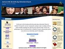 Tablet Screenshot of jacksonville22.adventistchurchconnect.org