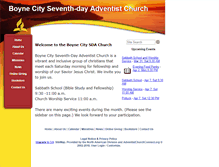 Tablet Screenshot of boynecity22.adventistchurchconnect.org