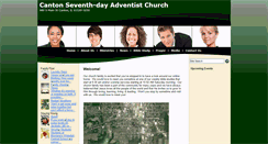 Desktop Screenshot of canton25.adventistchurchconnect.org