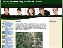 Tablet Screenshot of canton25.adventistchurchconnect.org
