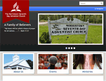 Tablet Screenshot of morristown22.adventistchurchconnect.org