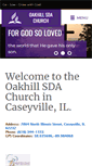 Mobile Screenshot of oakhill22.adventistchurchconnect.org