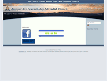 Tablet Screenshot of fontanajuniperave22.adventistchurchconnect.org