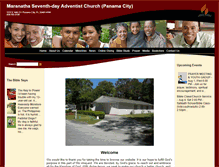 Tablet Screenshot of maranatha39.adventistchurchconnect.org