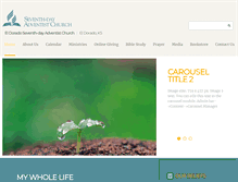 Tablet Screenshot of eldorado23.adventistchurchconnect.org