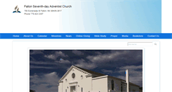 Desktop Screenshot of fallon23.adventistchurchconnect.org