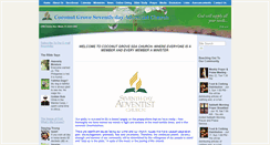 Desktop Screenshot of coconutgrove22.adventistchurchconnect.org