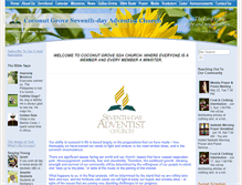 Tablet Screenshot of coconutgrove22.adventistchurchconnect.org