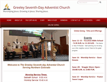 Tablet Screenshot of greeleyenglish22.adventistchurchconnect.org