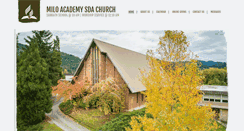 Desktop Screenshot of miloacademy22.adventistchurchconnect.org