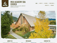 Tablet Screenshot of miloacademy22.adventistchurchconnect.org