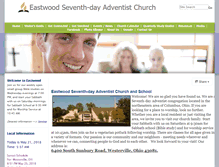 Tablet Screenshot of columbuseastwood22.adventistchurchconnect.org
