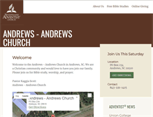 Tablet Screenshot of andrewsbloomingvale22.adventistchurchconnect.org