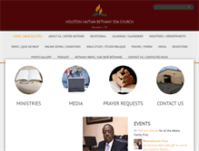 Tablet Screenshot of houstonhaitianbethany22.adventistchurchconnect.org