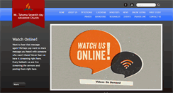 Desktop Screenshot of mounttahoma22.adventistchurchconnect.org