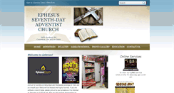 Desktop Screenshot of ephesus24.adventistchurchconnect.org