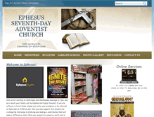 Tablet Screenshot of ephesus24.adventistchurchconnect.org