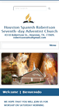 Mobile Screenshot of houstonspanishrobertson22.adventistchurchconnect.org