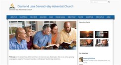 Desktop Screenshot of diamondlakeadventist22.adventistchurchconnect.org