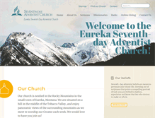 Tablet Screenshot of eurekaadventist22.adventistchurchconnect.org