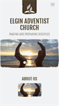 Mobile Screenshot of elgin22.adventistchurchconnect.org