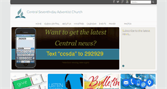Desktop Screenshot of central22.adventistchurchconnect.org