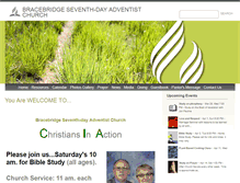 Tablet Screenshot of bracebridge22.adventistchurchconnect.org