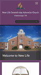 Mobile Screenshot of newlife38.adventistchurchconnect.org