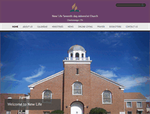 Tablet Screenshot of newlife38.adventistchurchconnect.org